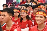 Cả nghìn CĐV Hà Nội “cháy hết” mình cổ vũ trong đêm chung kết Champions League
