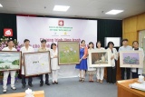 Lần thứ 5 liên tiếp, Quỹ tranh Butta sweet life  trao tặng 35 bức tranh sơn dầu cho Bệnh viện Châm cứu Trung ương