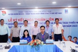Lễ ký kết thỏa thuận liên tịch giữa Đoàn Thanh niên Tổng Công ty Khí Việt Nam và Huyện đoàn Nhà Bè