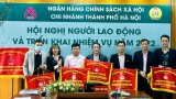 Chi nhánh NHCSXH TP Hà Nội tổ chức Hội nghị người lao động và triển khai nhiệm vụ năm 2022