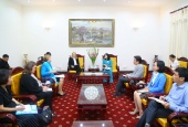 Thứ trưởng Nguyễn Thị Hà tiếp Giám đốc điều hành Quỹ Nhi đồng Liên hợp quốc