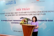 UN Women supports Vietnam’s review on the implementation of Beijing +25