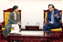 Bộ trưởng Đào Ngọc Dung trao đổi với Grab tại Việt Nam về vấn đề lao động và công nghệ số