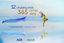 Chương trình khuyến mại Sun Life Việt Nam: “12 chương mới, 365 cơ hội vàng” với tổng giá trị quà tặng gần 26 tỷ đồng dành cho khách hàng ACB