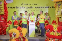Saint-Gobain Việt Nam khánh thành dây chuyền sản xuất keo dán gạch keo chà ron Weber 