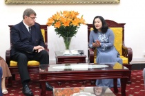 Deputy Minister Nguyen Thi Ha received the CEO of Care for Children
