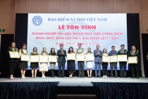 Thành phố Hồ Chí Minh: Tôn vinh 103 doanh nghiệp tiêu biểu phía Nam trong thực hiện chính sách, pháp luật BHXH, BHYT, BHTN
