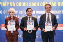 Announcing study report on women migrant workers in ASEAN countries’ laws and policies