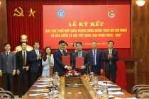 BHXH Việt Nam và Trung ương Đoàn TNCS Hồ Chí Minh  ký Quy chế phối hợp giai đoạn 2023-2027