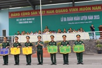 Ban Chỉ huy quân sự huyện Nhơn Trạch đoạt giải nhất mô hình học cụ huấn luyện năm 2023
