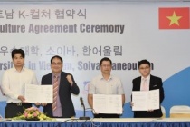Lễ ký kết hợp tác chung của 5 trường cao đẳng tại Việt Nam và các công ty Hàn Quốc