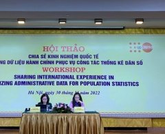 Chia sẻ kinh nghiệm quốc tế về sử dụng dữ liệu hành chính phục vụ công tác thống kê dân số