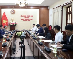 Deputy Minister Nguyen Ba Hoan received First Secretary of the Japanese Embassy in Vietnam