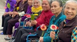 Mùa xuân ấp áp tại Trung tâm Bảo trợ Xã hội tỉnh Hải Dương