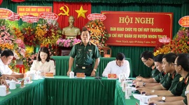 Trung tá Lại Như Thanh giữ chức Chỉ huy trưởng Ban CHQS H.Nhơn Trạch, tỉnh Đồng Nai