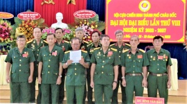TP. Châu Đốc: Đại hội đại biểu Hội cựu chiến binh nhiệm kỳ 2022-2027