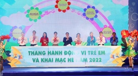 Thủ tướng dự Lễ phát động Tháng hành động Vì trẻ em và Khai mạc hè năm 2022