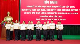 Đảng uỷ Vùng 2 Hải quân: Tổng kết 10 năm thực hiện nghị quyết 765-NQ/QUTW