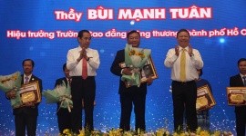 TP.HCM: 12 nhà giáo, cán bộ quản lý tại các cơ sở GDNN được trao giải thưởng Trần Đại Nghĩa lần thứ nhất 