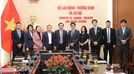 Thứ trưởng Nguyễn Bá Hoan tiếp và làm việc với Nghiệp đoàn Success Group (Nhật Bản) 