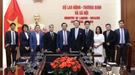 Deputy Minister Nguyen Ba Hoan receives President of Knowledge Group