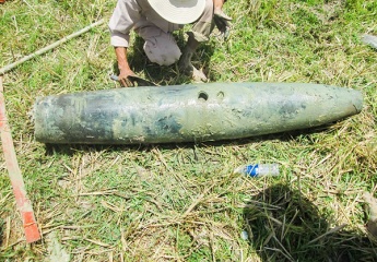 MAG safely destroyed 500lb bomb in Gio Linh district, Quang Tri province