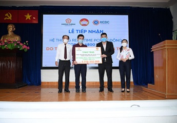Tập đoàn Hưng Thịnh trao tặng hệ thống máy xét nghiệm tự động trị giá gần 5,3 tỷ đồng cho Trung tâm Kiểm soát bệnh tật TPHCM