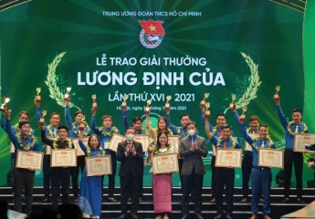 Vinh danh 57 nhà nông trẻ đoạt giải thưởng Lương Định Của năm 2021