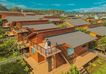 Khu nghỉ dưỡng đẹp tựa xứ Hàn ở Bảo Lâm hút khách du lịch dịp Tết Nguyên đán 2022