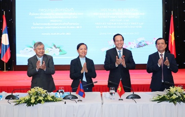 Hội nghị Bộ trưởng đặc biệt về lao động, phúc lợi xã hội và phát triển nguồn nhân lực Việt Nam – Lào đạt nhiều kết quả tốt đẹp