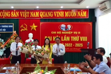 Đảng ủy Sở LĐ-TB&XH Quảng Trị hoàn thành công tác chỉ đạo Đại hội Chi bộ trực thuộc nhiệm kỳ 2022 – 2025
