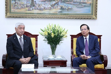 Bộ trưởng Đào Ngọc Dung: Việt Nam - Nhật Bản tiếp tục nâng cao hiệu quả hợp tác phát triển nguồn nhân lực 
